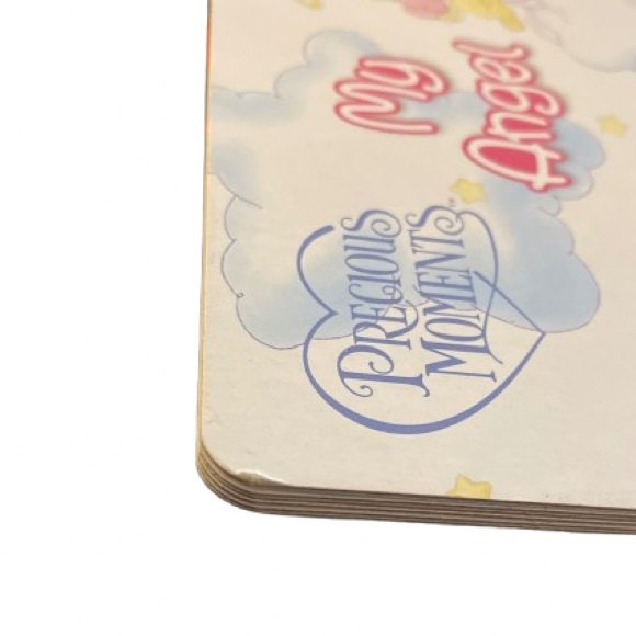 3/$30 Precious Moments My Angel Preowned Baby Board Book figurine - Picture 5 of 5